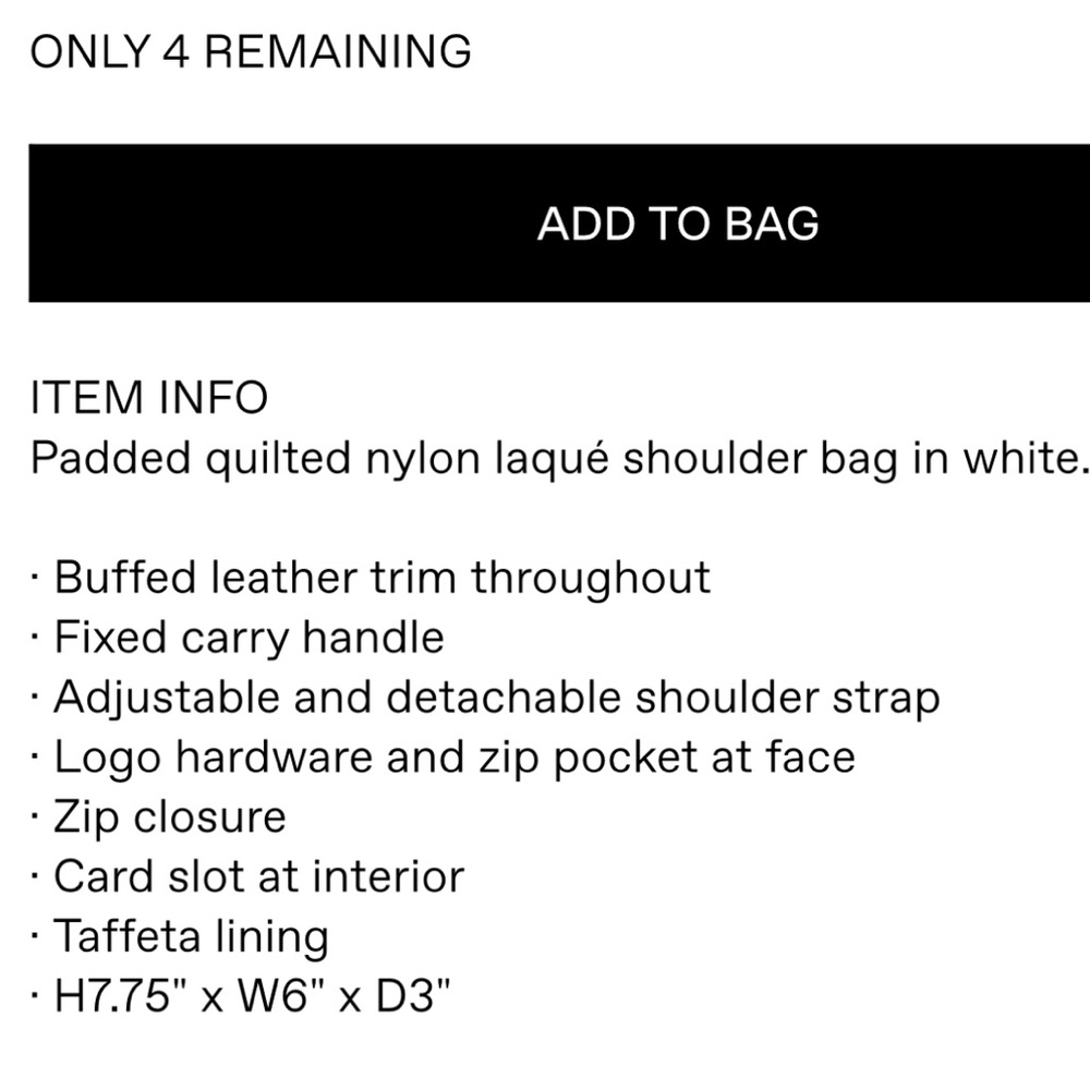 Monclear Crossbody Backpack Bag - Picture 3 of 3
